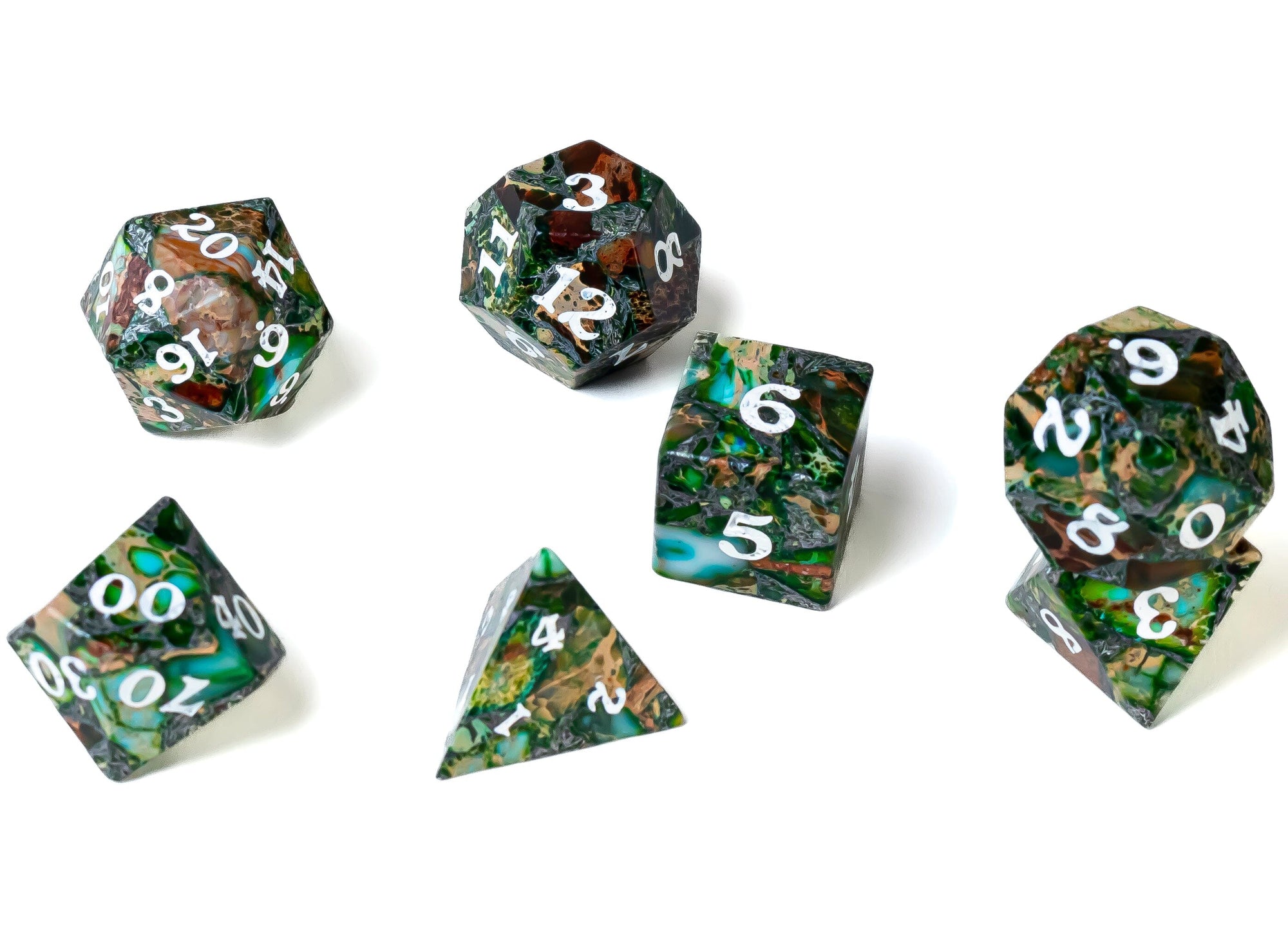 Wizard Stone Dice - Entangled Bliss