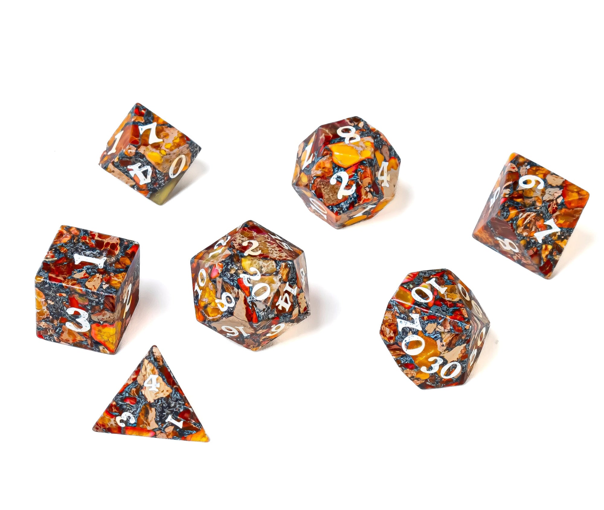 Wizard Stone Dice - Lava Pool