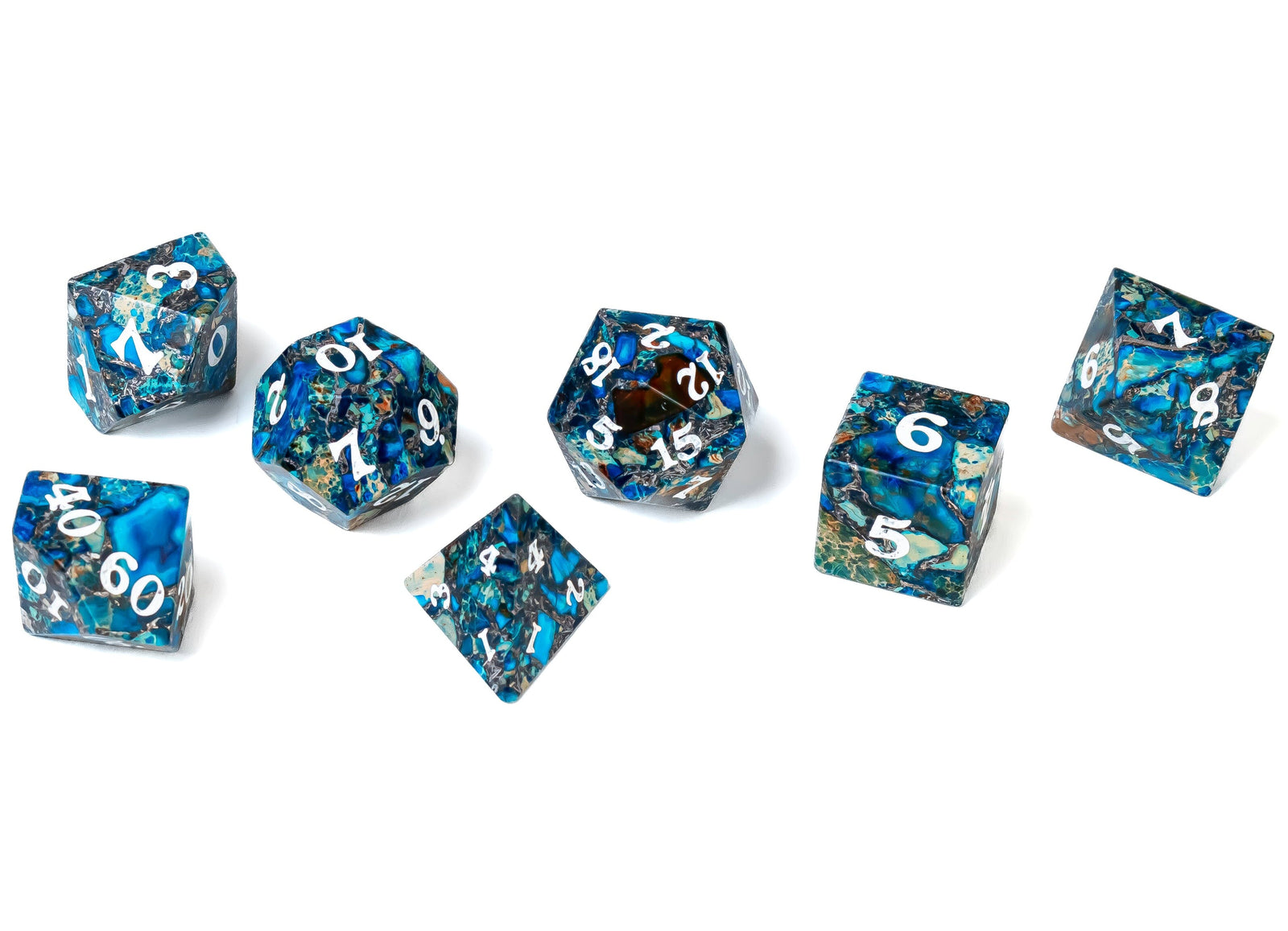 Wizard Stone Dice - Veil of the Deep