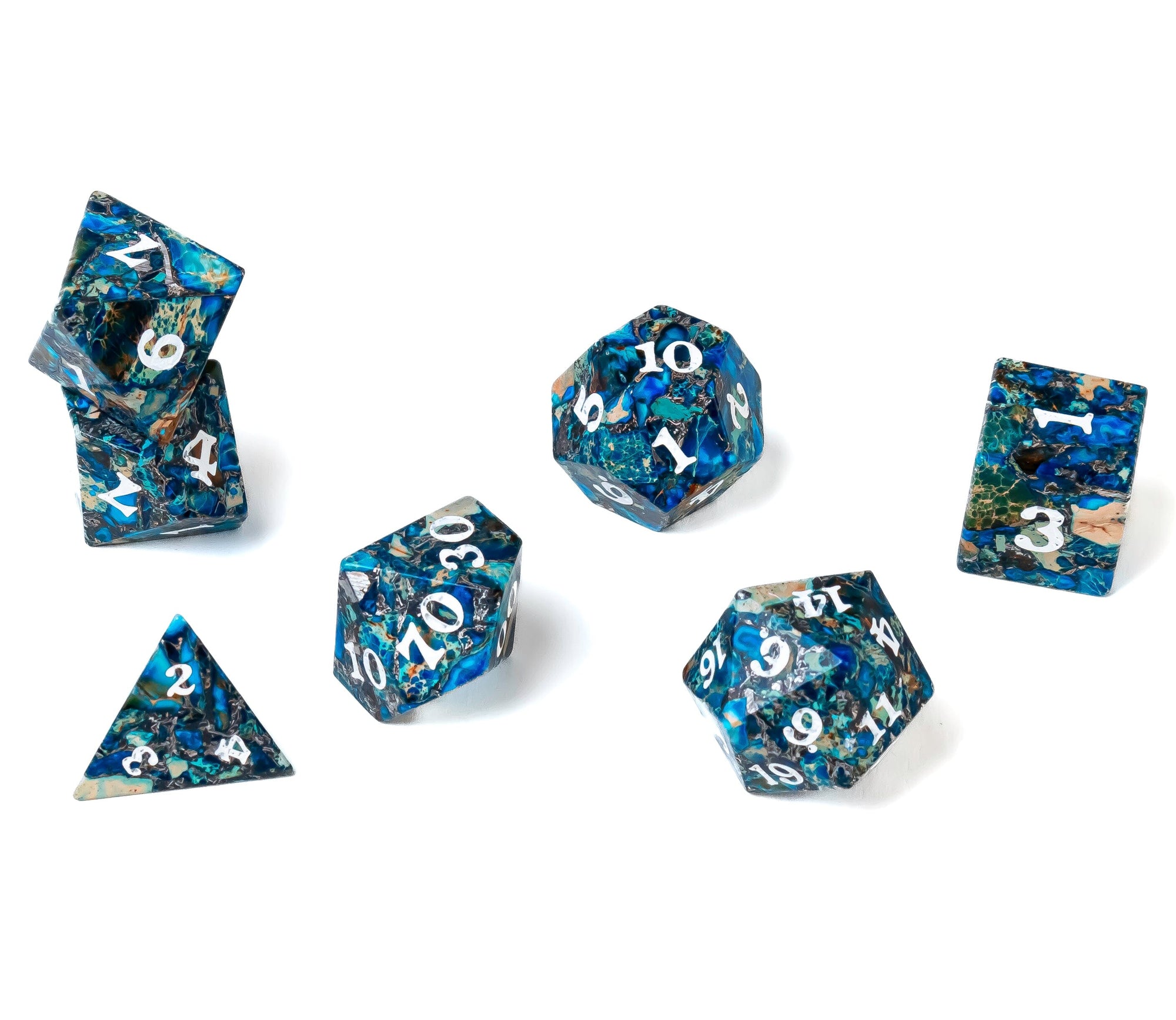 Wizard Stone Dice - Veil of the Deep