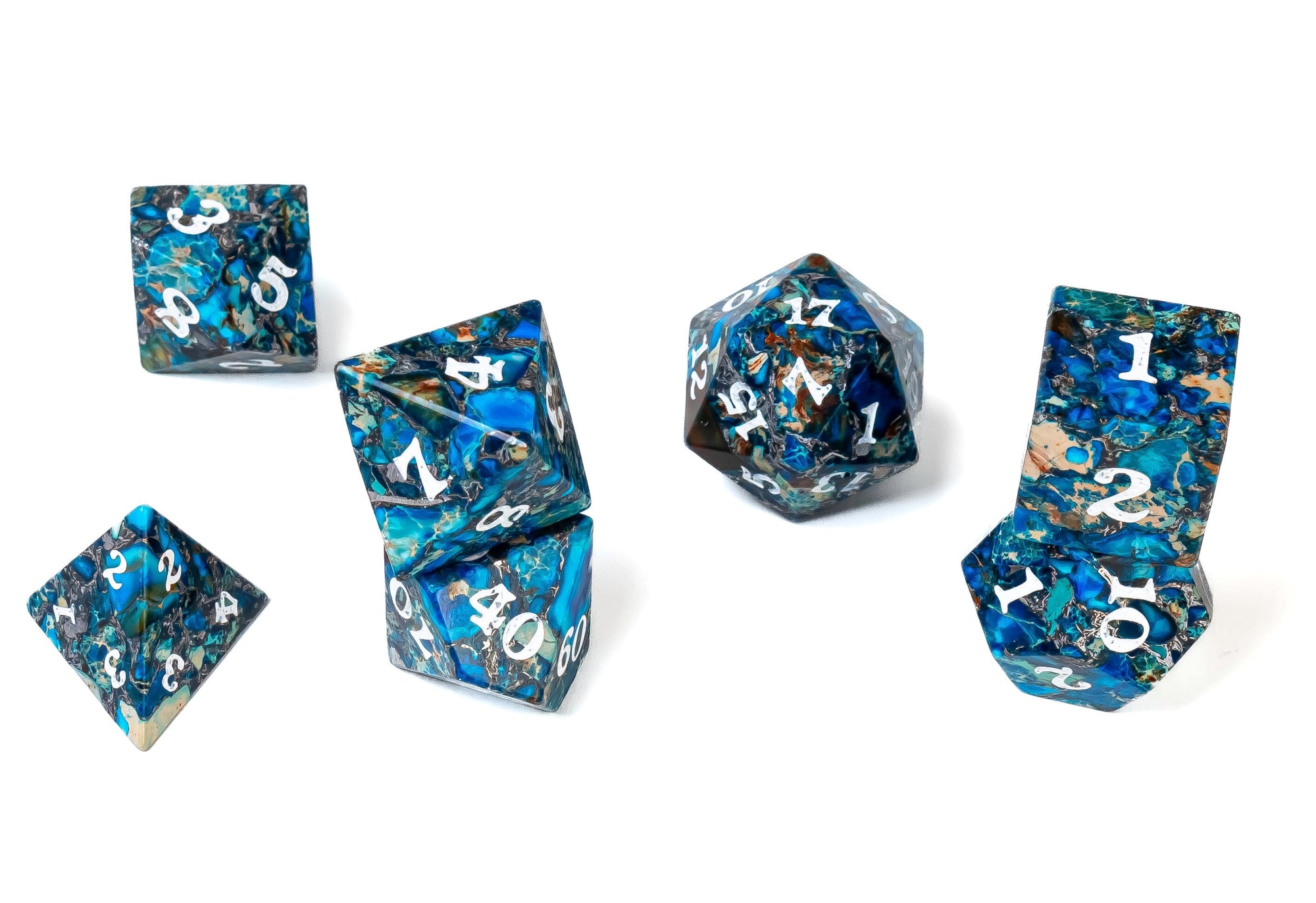 Wizard Stone Dice - Veil of the Deep