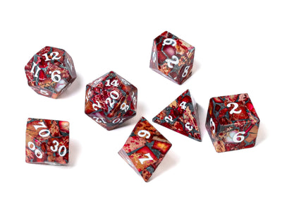 Wizard Stone Dice - Infernal Blaze