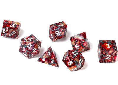 Wizard Stone Dice - Infernal Blaze