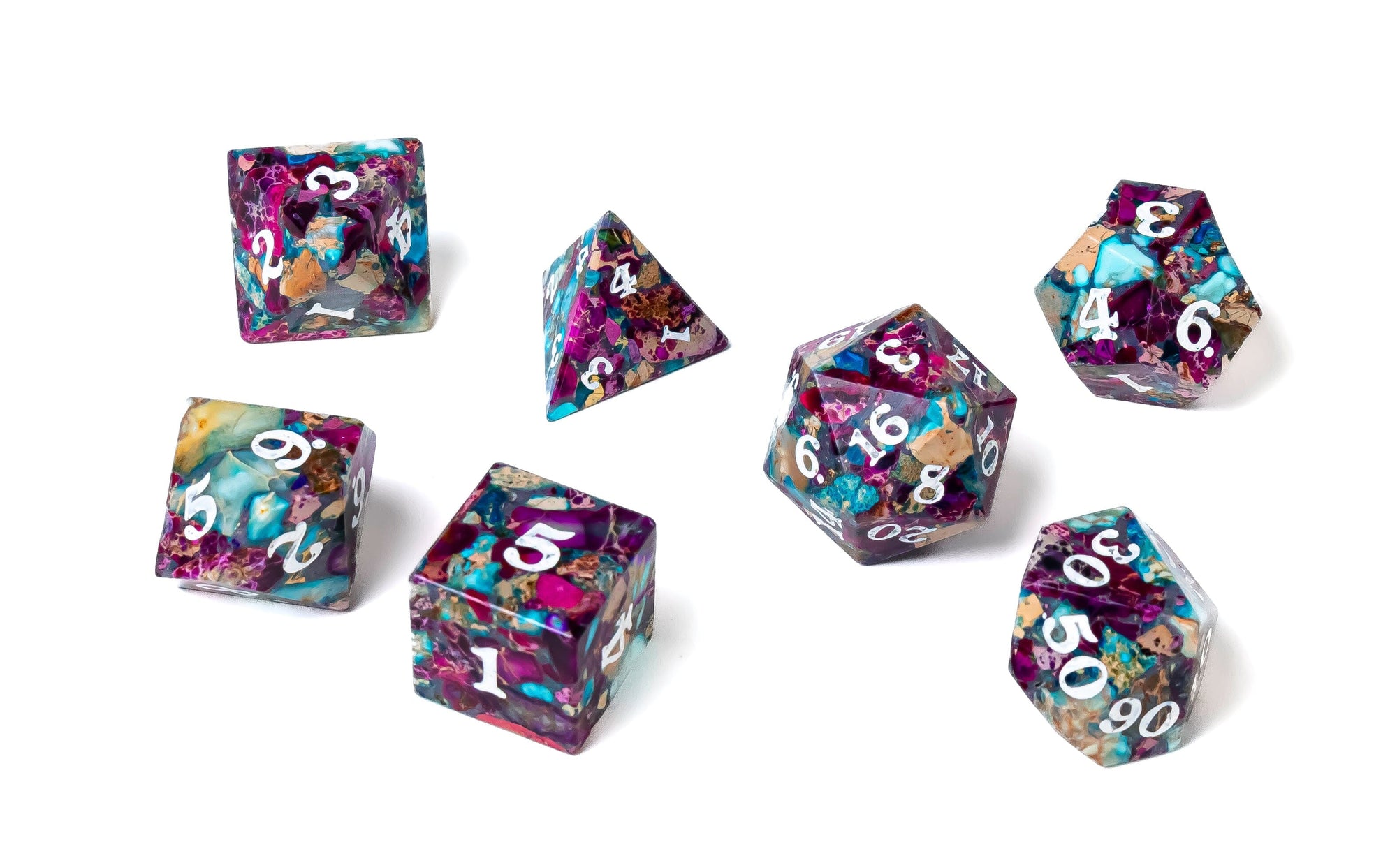 Wizard Stone Dice - Chaotic Mist