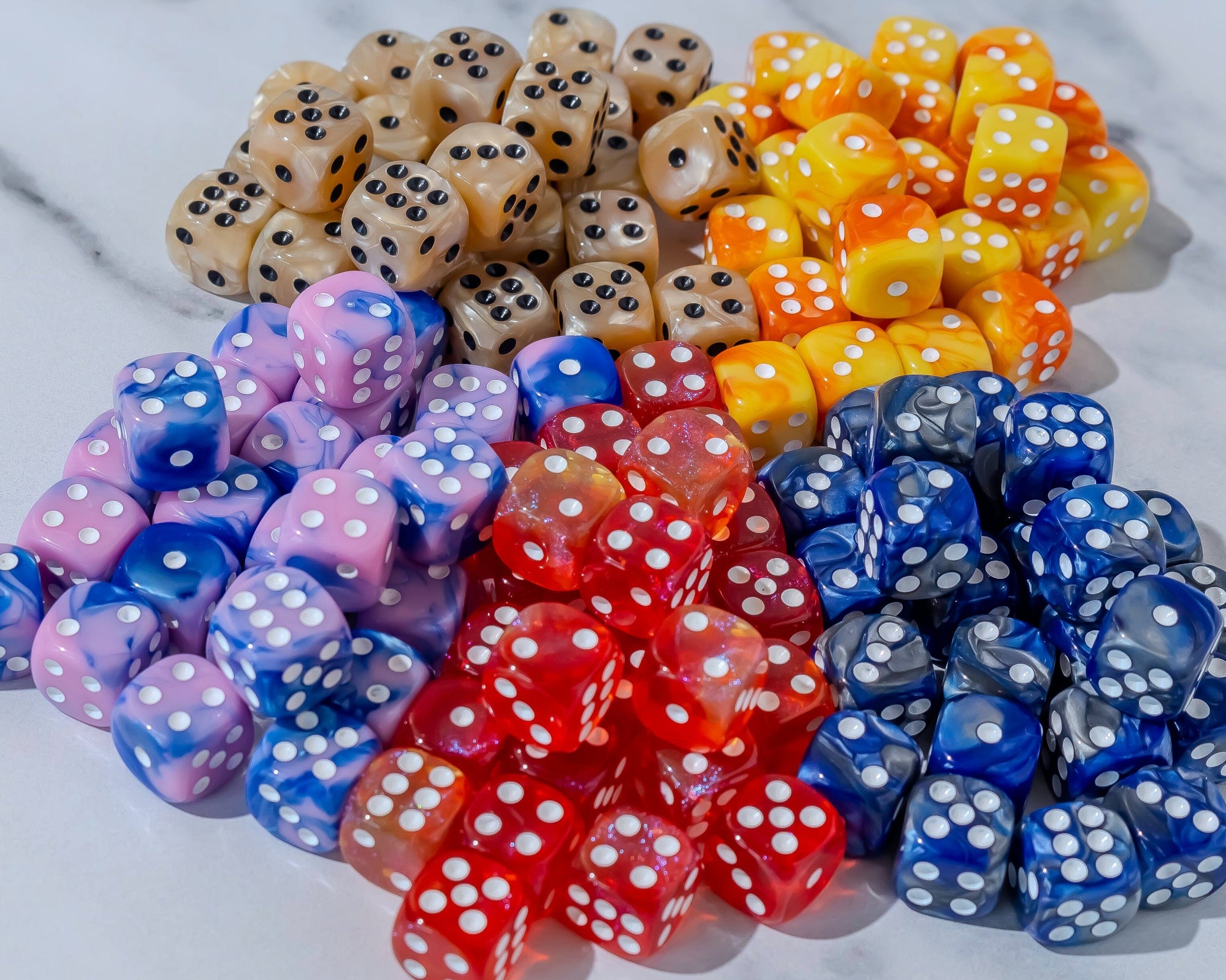 12mm D6 - 25 Count Mystery Set!