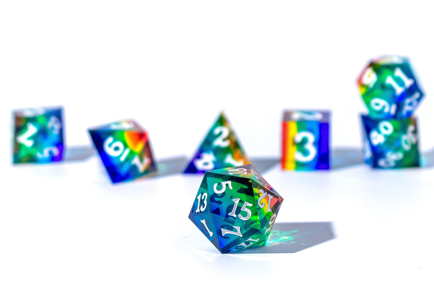 prism sharp edge dice sets