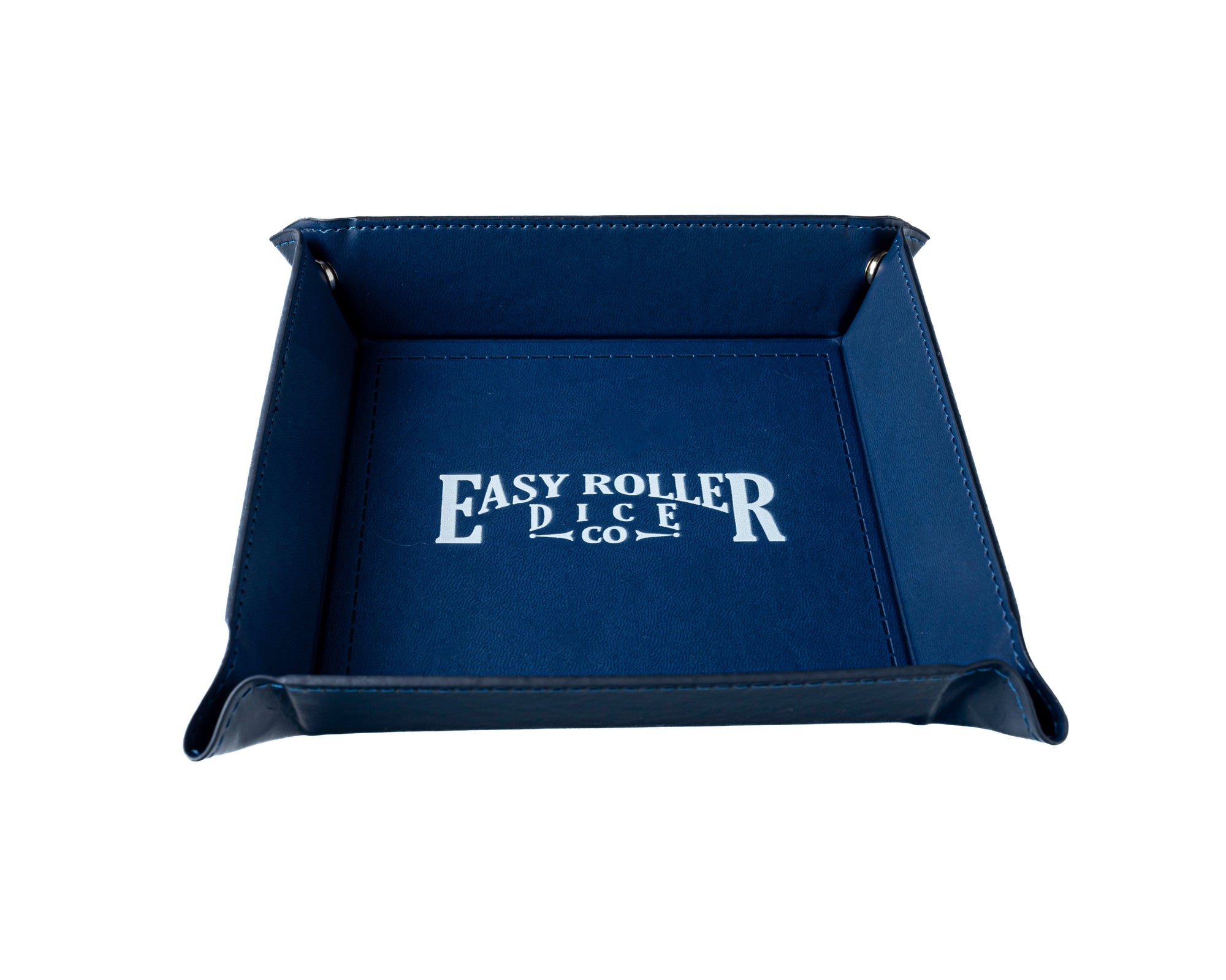 Collapsible Snap Dice Tray - Blue Interior