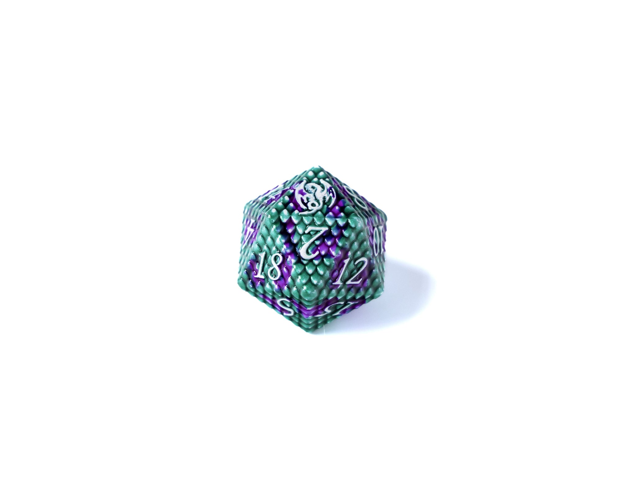 Single Metal D20 Dice In Various Styles