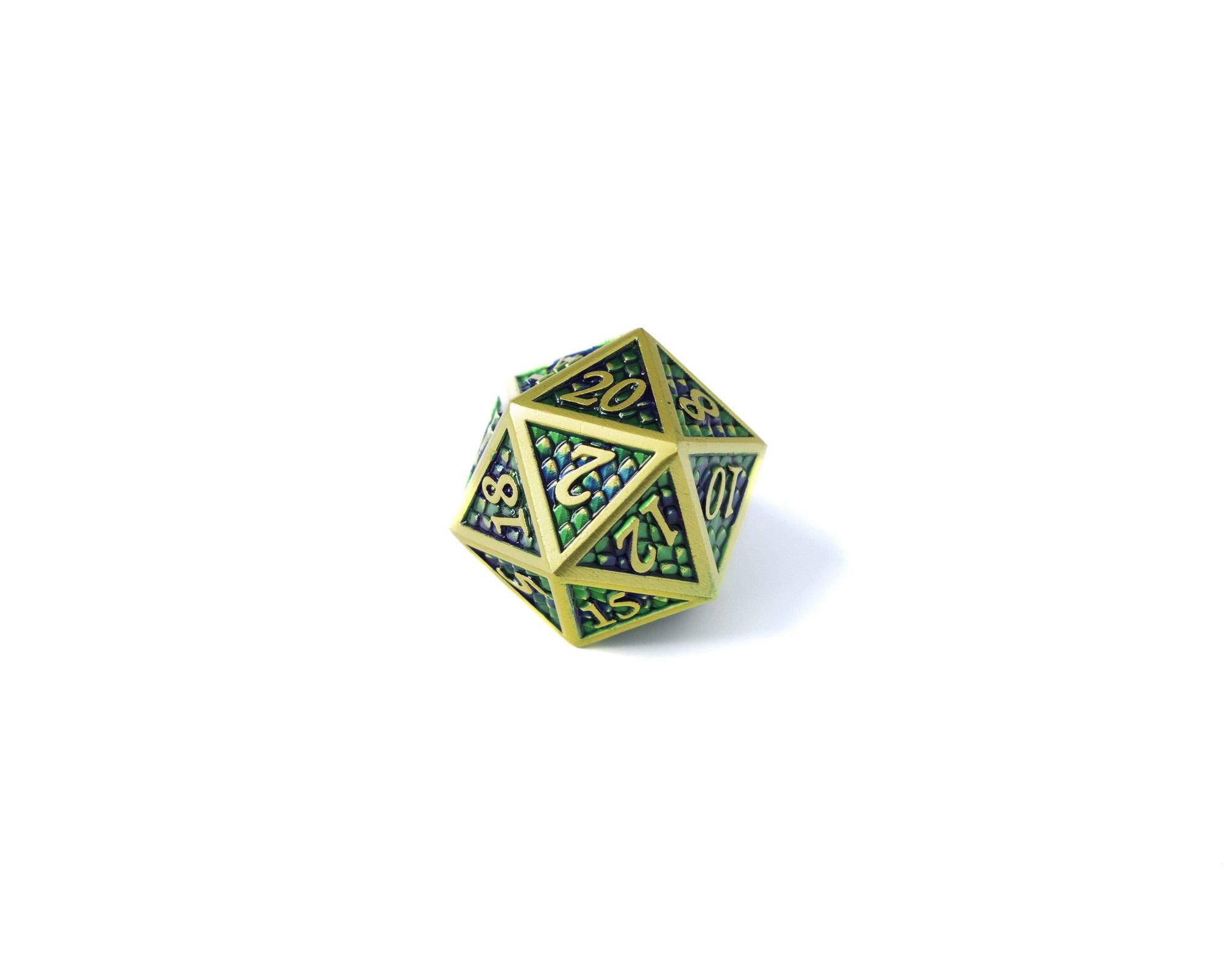 Acid Dragon Scale - Single D20