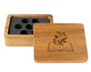 wizard wooden case acacia wood