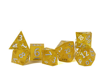 Perpetual Sunlight Sharp Edge 7 Piece Dice Set