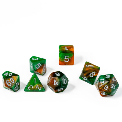 Space Fields- 7 Piece Dice Set