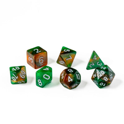 Space Fields- 7 Piece Dice Set