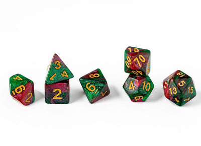 Nebula Dust - 7 Piece Dice Set