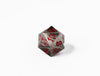 35mm Limited Edition Silver Dragon Face Metal Dice D20