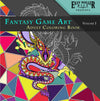 Fantasy Adult Coloring Book (Digital Download)