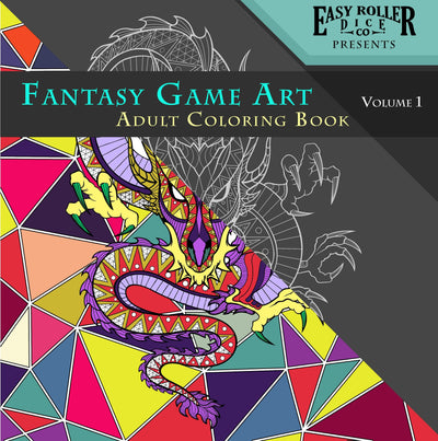 Fantasy Adult Coloring Book (Digital Download)