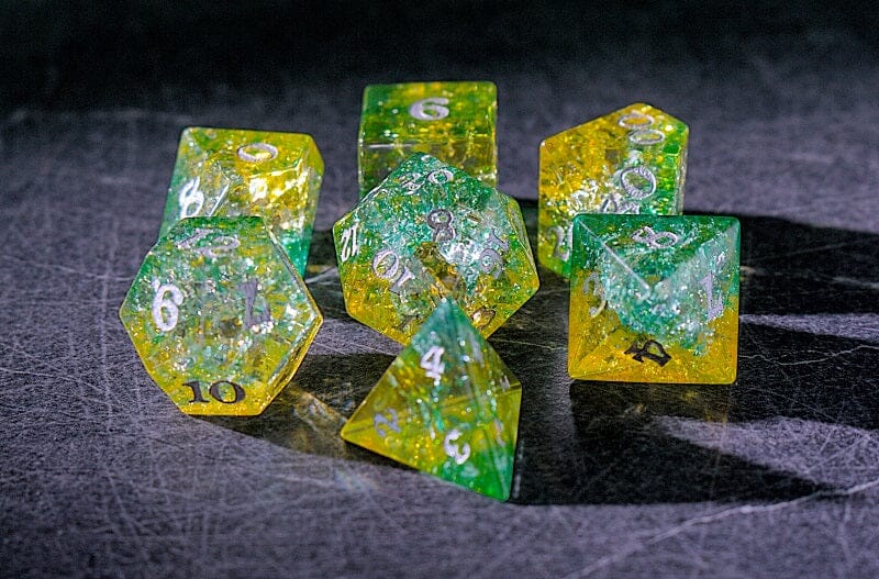 Outer Nebula - Glass Dice Set