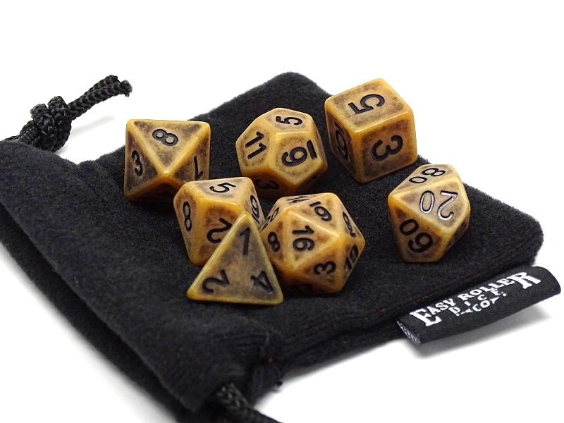 Ancient Earth Dice Collection - 7 Piece Set