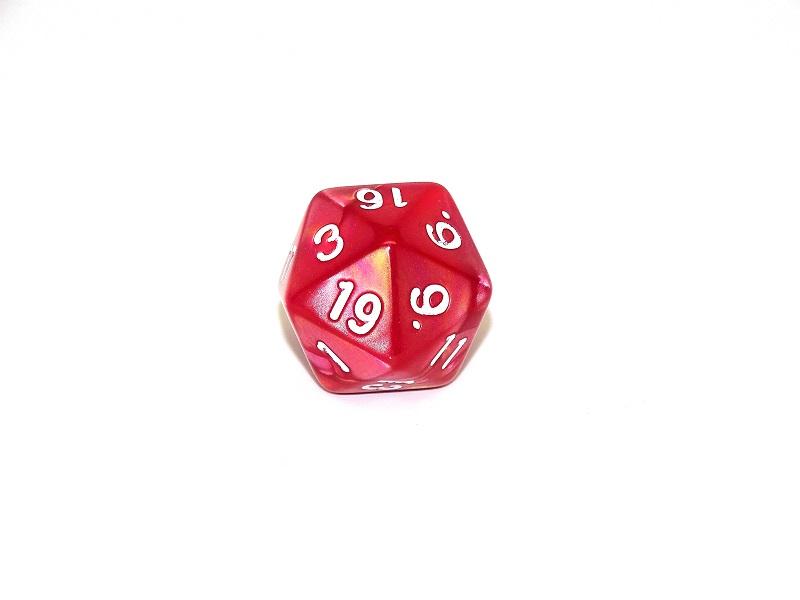 Scarlet Shimmer Dice Collection - 7 Piece Set