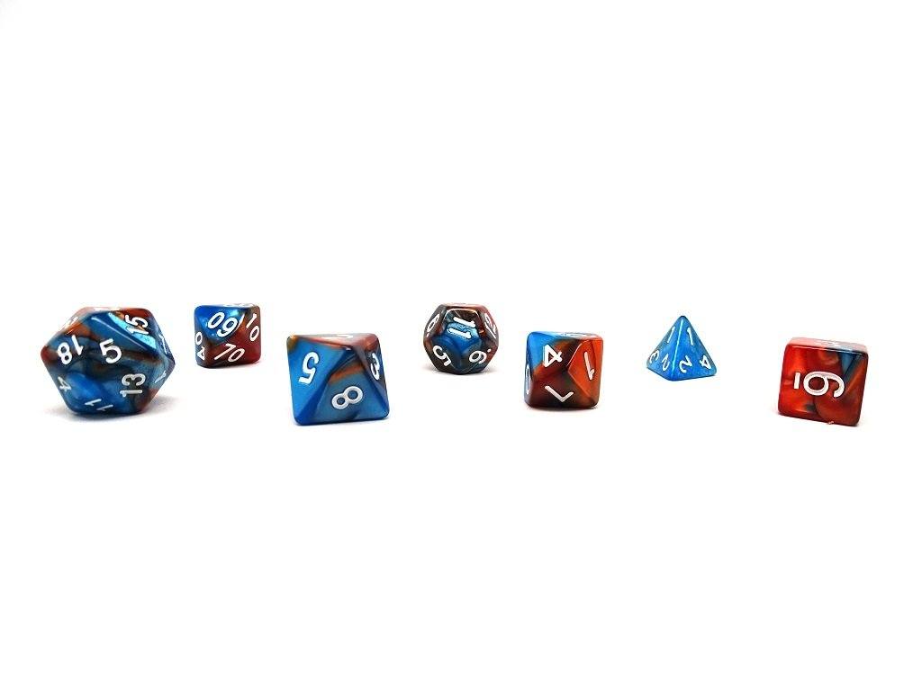 Cobalt and Copper Granite - 7 Piece Set