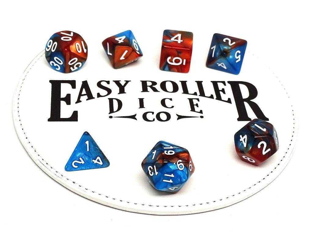 Cobalt and Copper Granite - 7 Piece Set