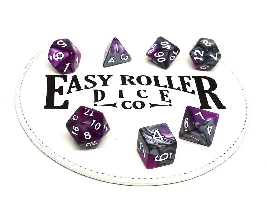 Purple and Grey Granite - 7 Piece Set