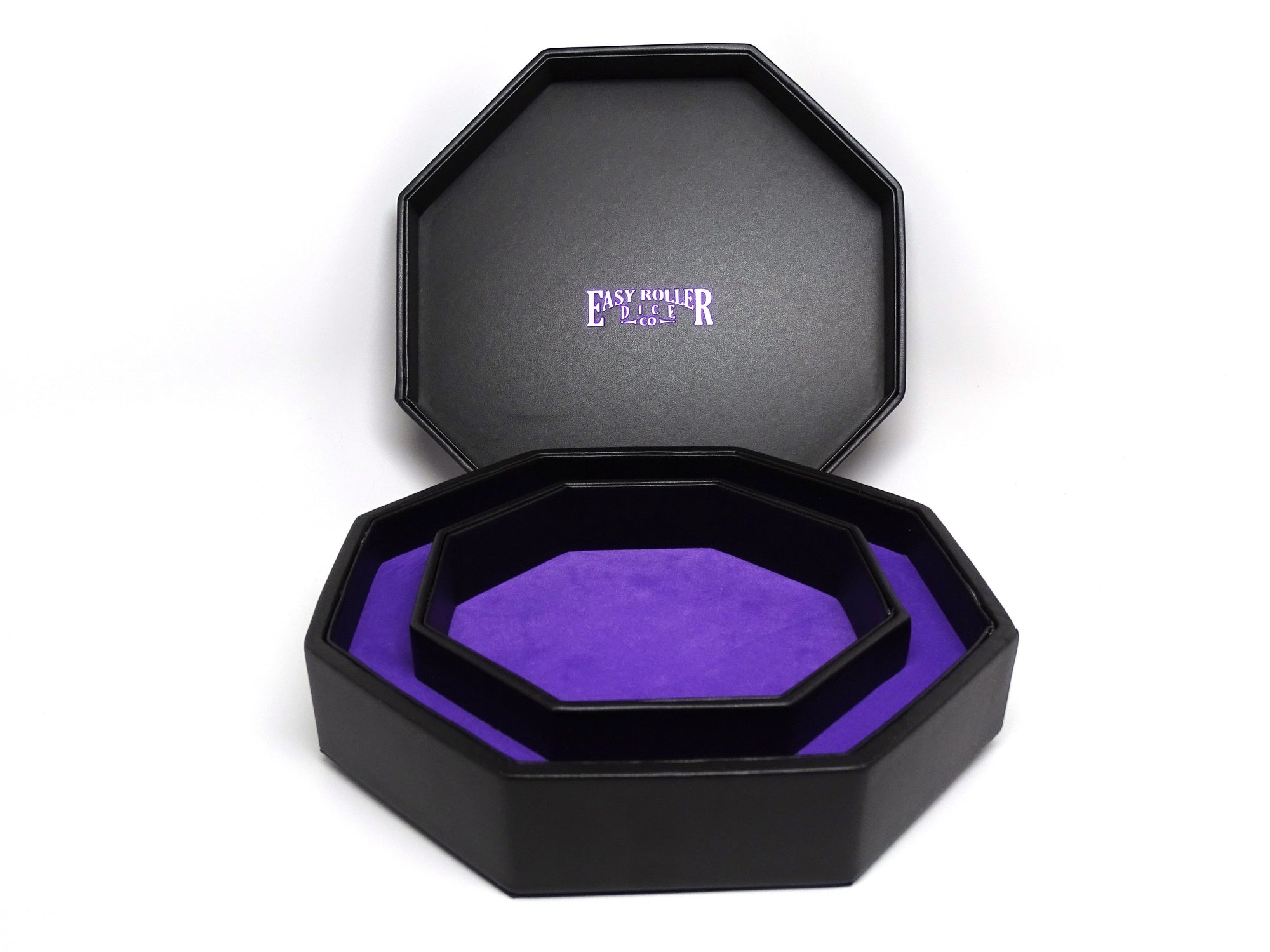 (Pre Order)                        Raven Dice Tray With Dice Staging Area and Lid