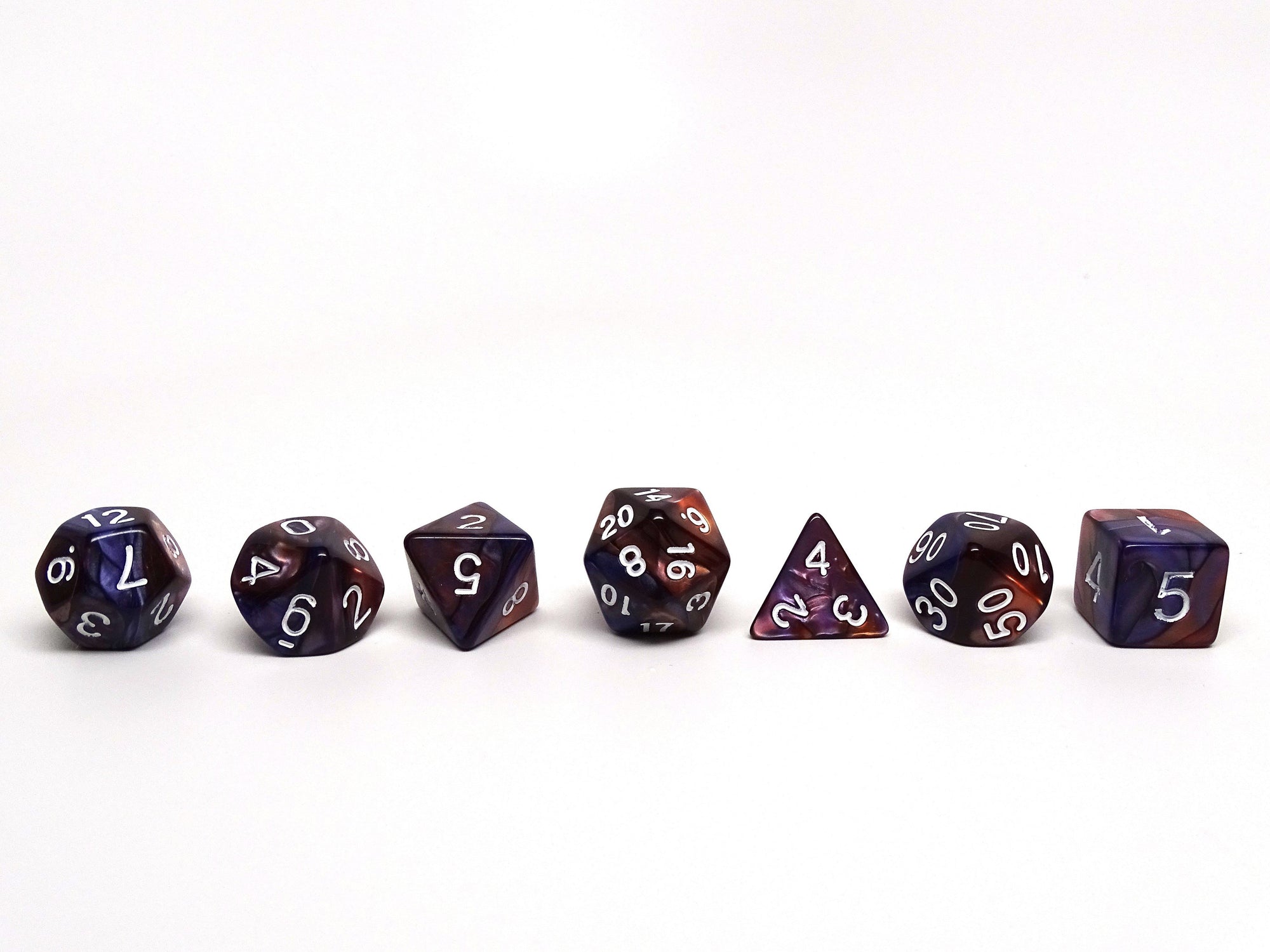 Royal Granite - 7 Piece Dice Collection