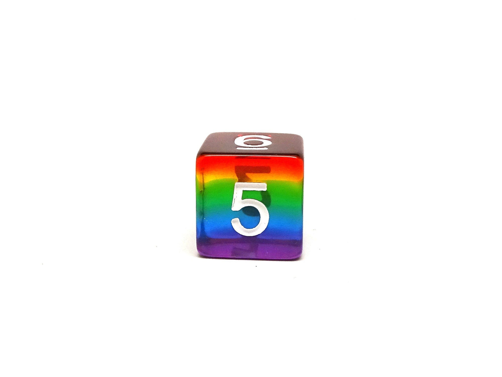 Rainbow Prism Dice Collection - 7 Piece Set