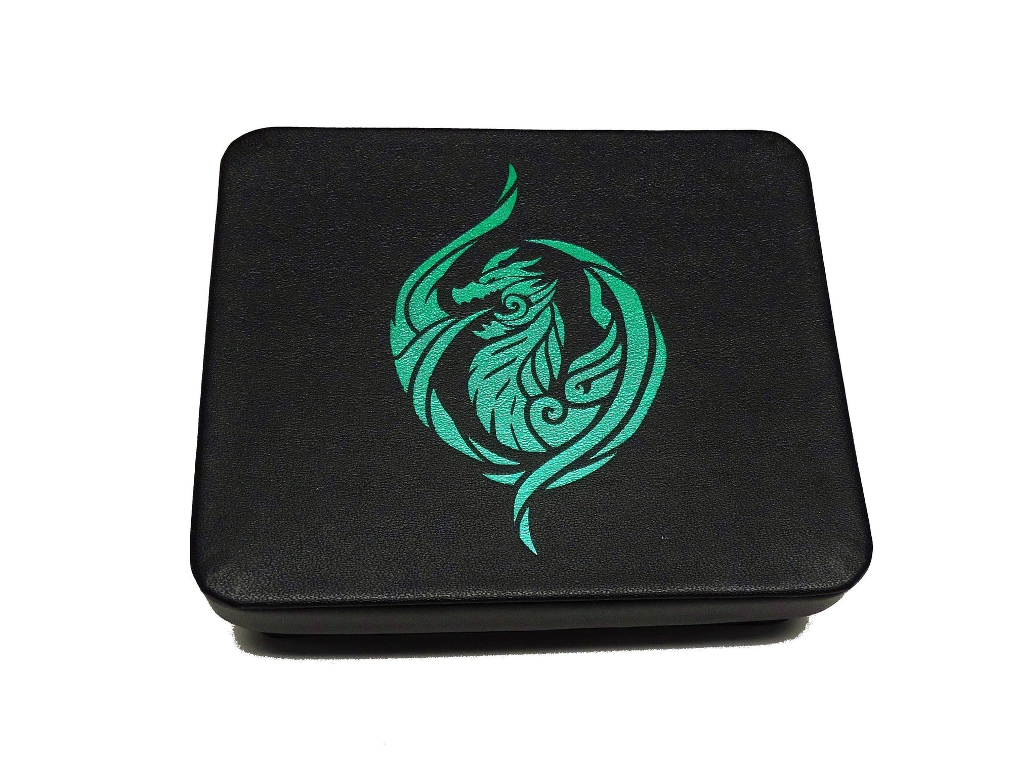 Dice Display and Storage Case - Green Dragon's Breath Design