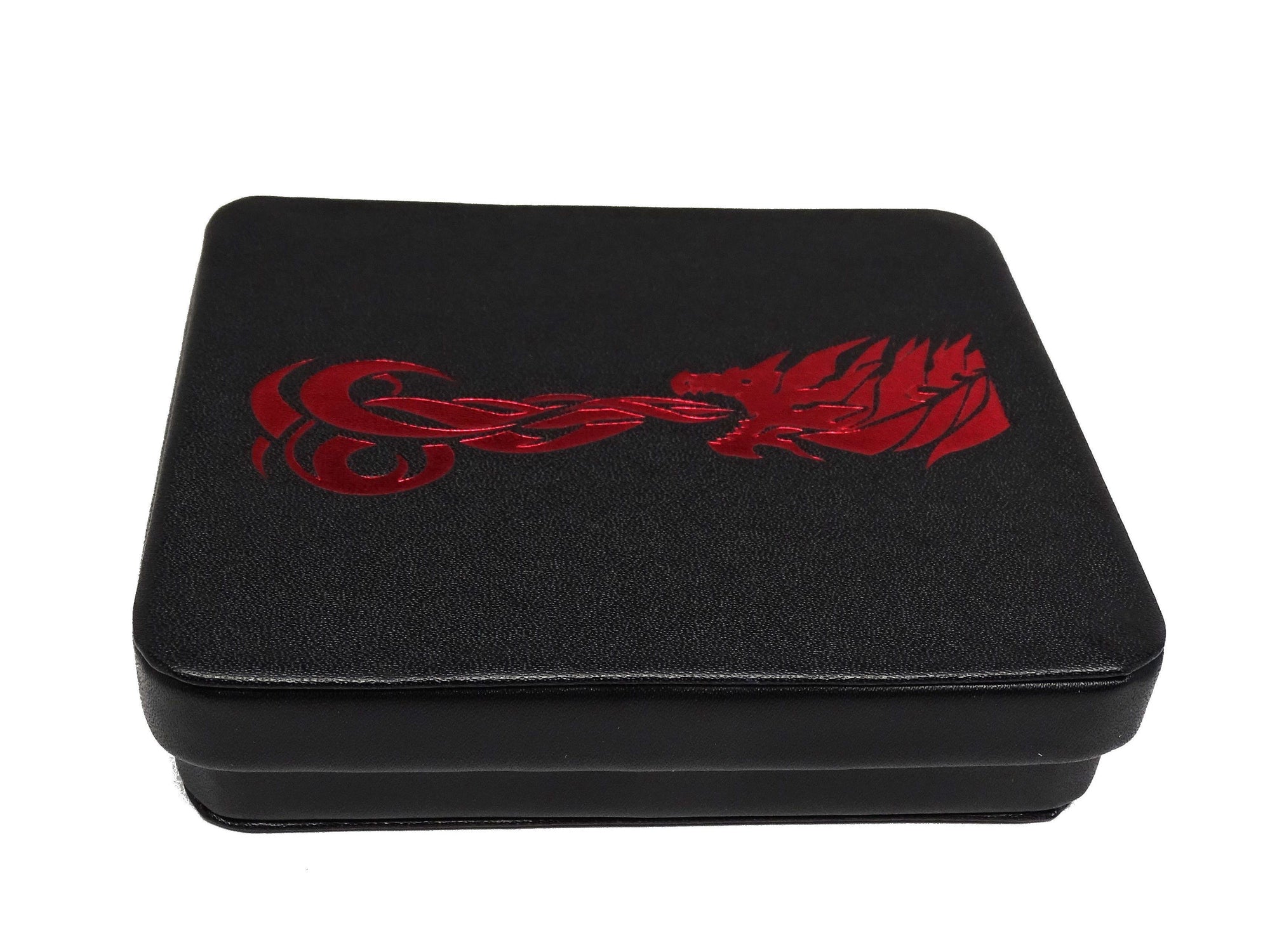 Dice Display and Storage Case - Red Dragon Design