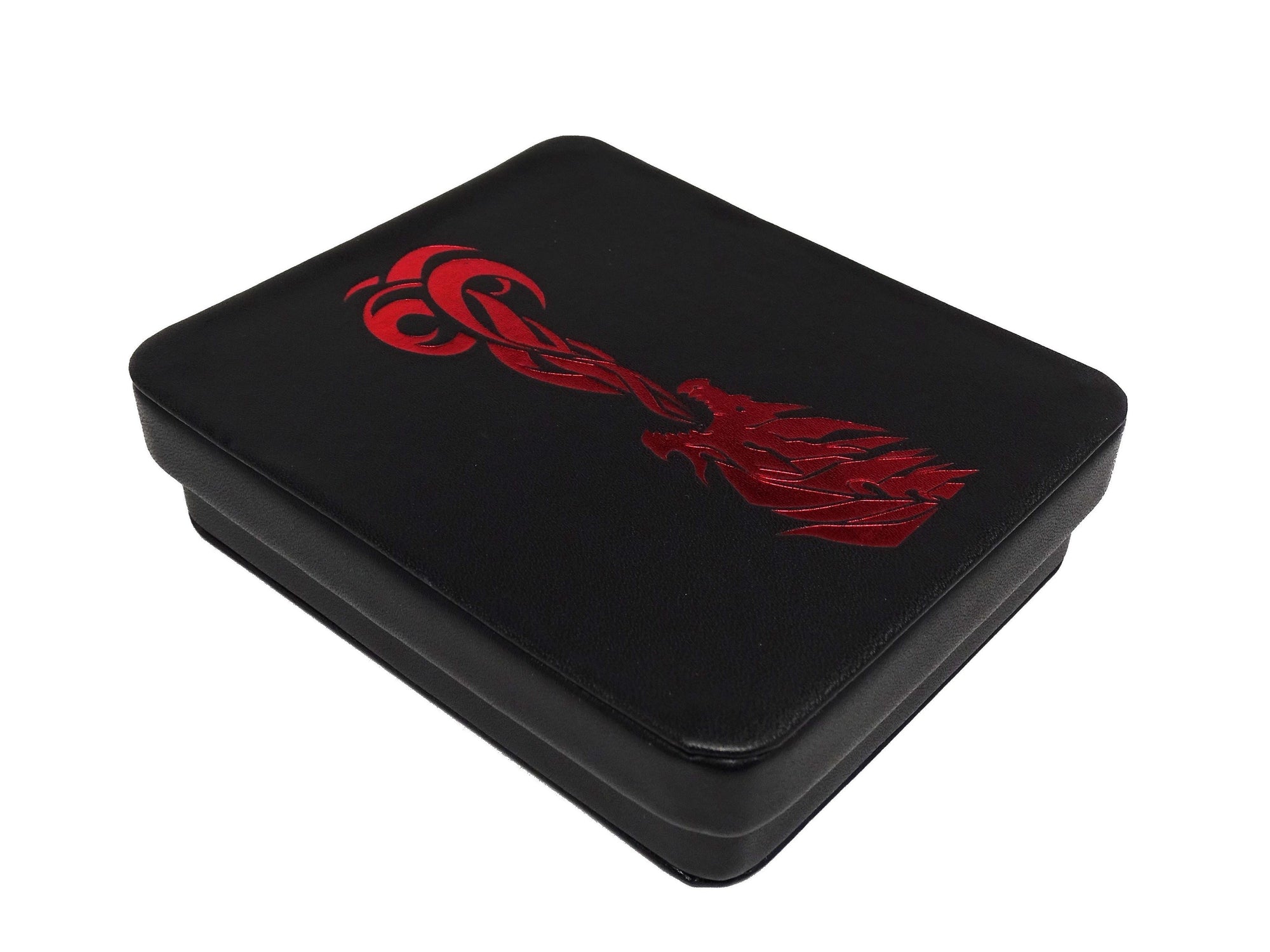 Dice Display and Storage Case - Red Dragon Design