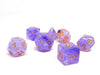 Frosted Purple Glacier - 7 Piece Dice Collection