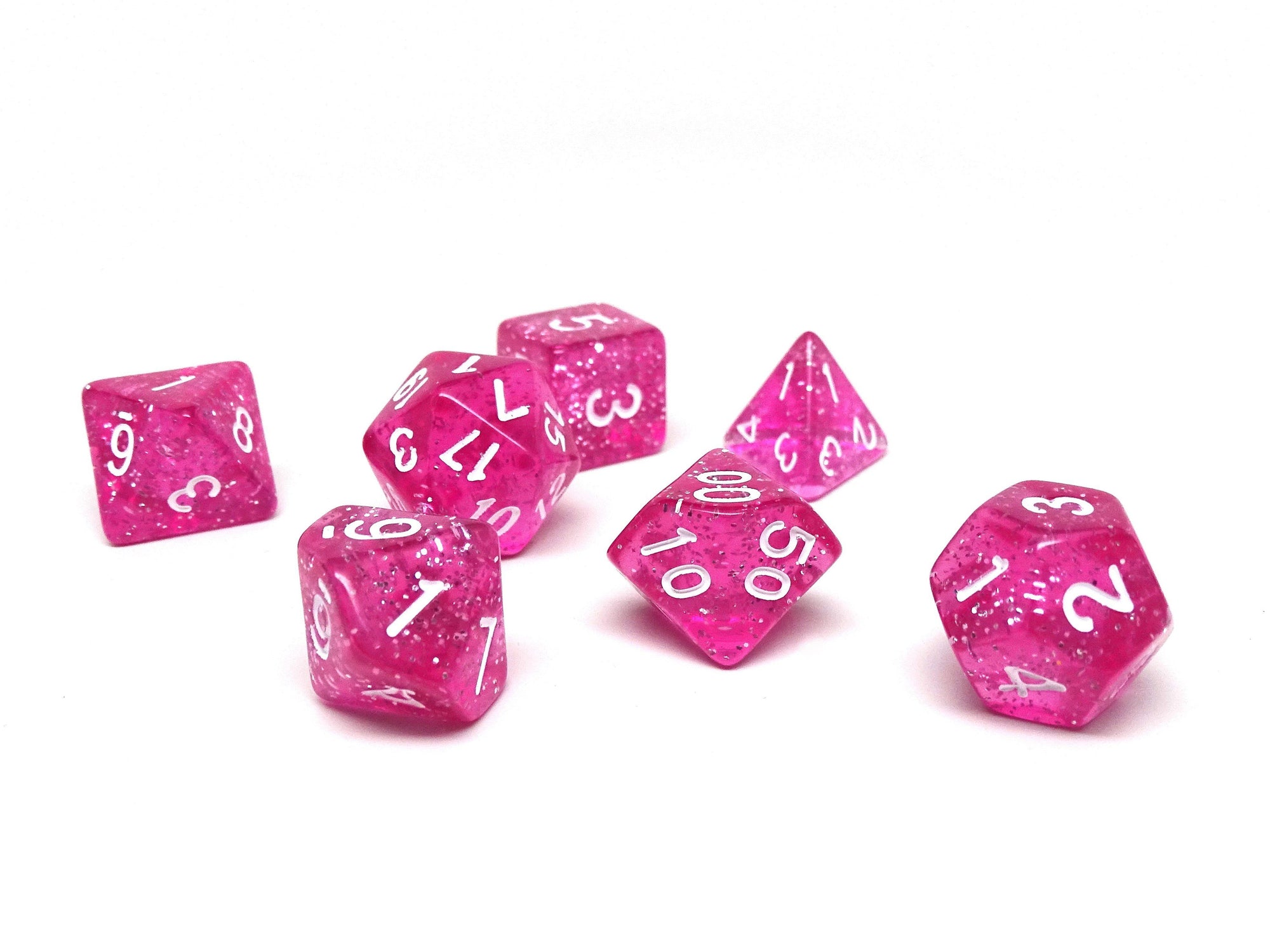 Rose Sparkle 7 Piece Set With Bag