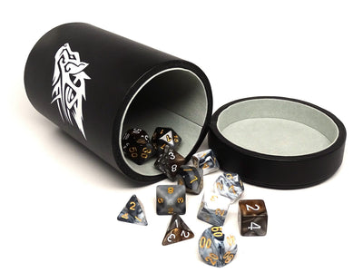 Over Sized Dice Cup - Wolf Design