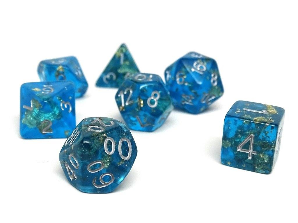 Ocean Reef Dice Set - 7 Piece Collection