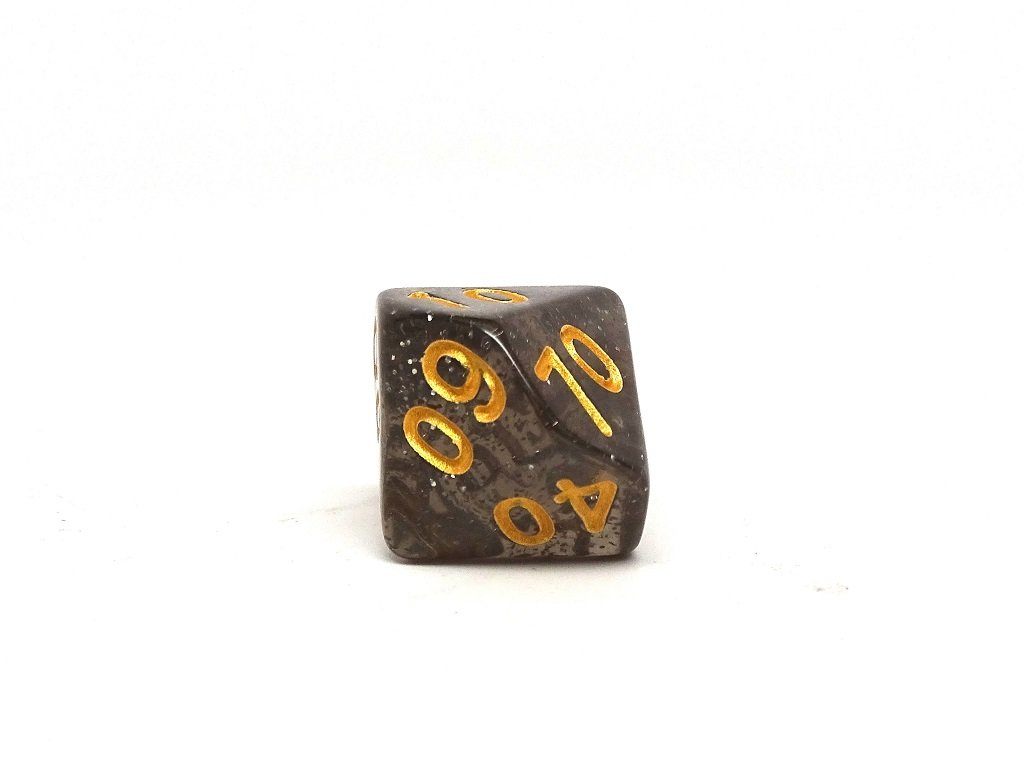 Midnight Sparkle Dice Set - 7 Piece Collection