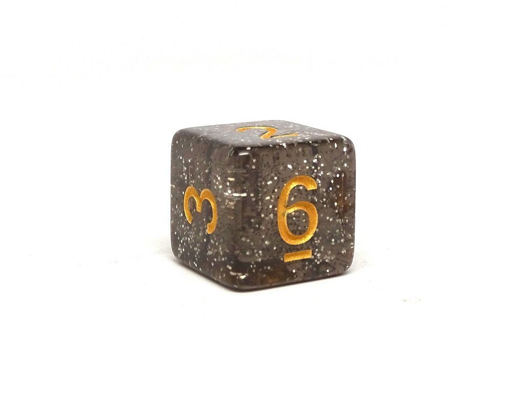 Midnight Sparkle Dice Set - 7 Piece Collection