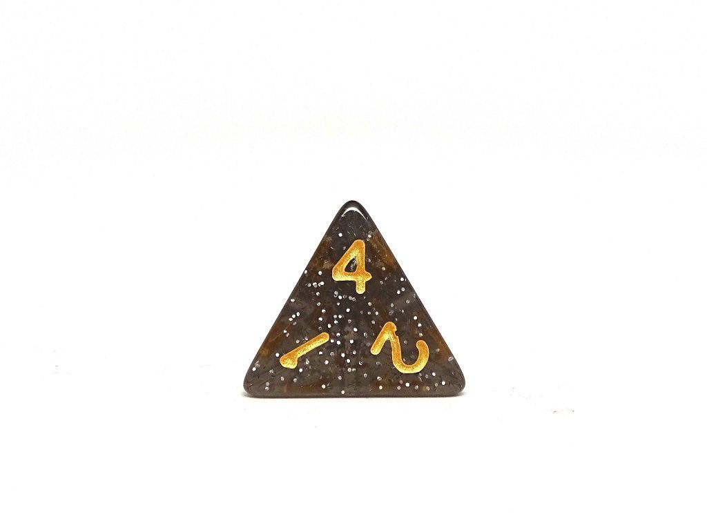 Midnight Sparkle Dice Set - 7 Piece Collection