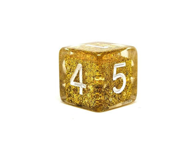 Gold Bling Dice Collection - 7 Piece Set