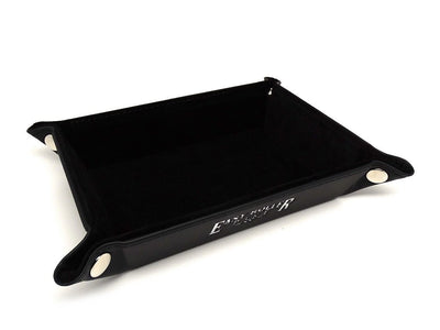 Collapsible Snap Dice Tray - Black Interior