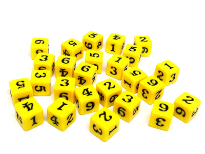 Army Dice Set #10 - 25 Count D6 Collection
