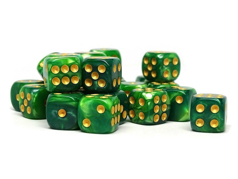 12mm D6 Dice Celtic Swirl 25 Count Bag Easy Roller Dice Company