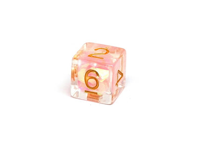 Pink Hologram Dice Collection - 7 Piece Set