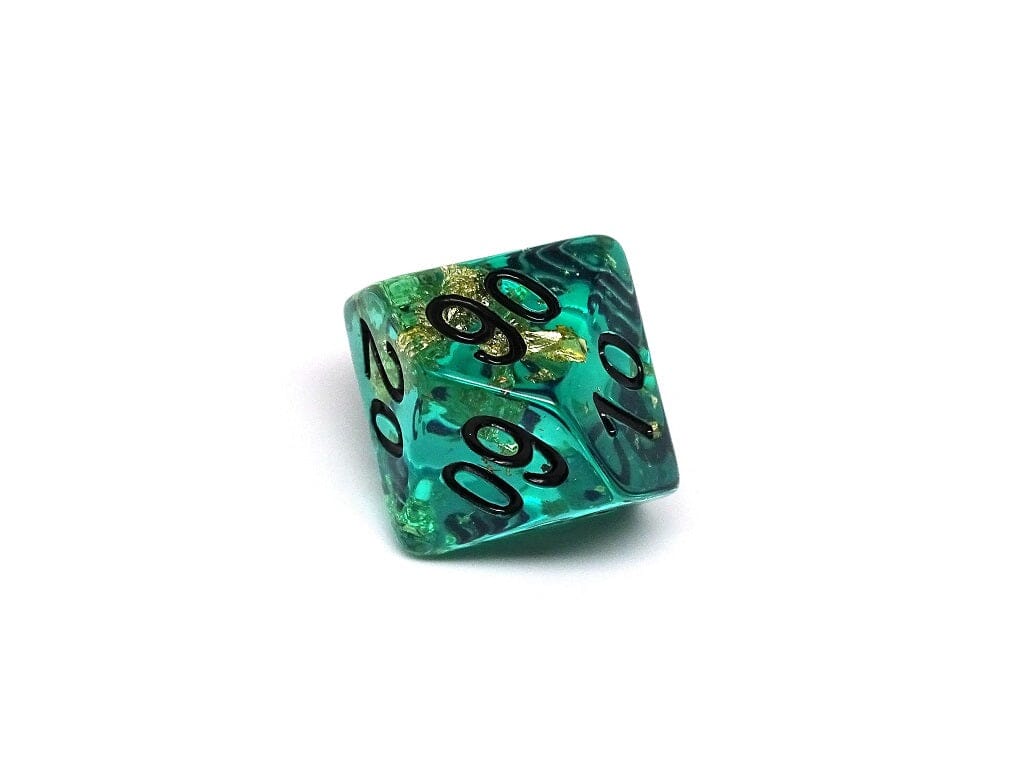 Teal Ocean Reef - 7 Piece Dice Set
