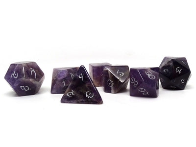 Stone Dice Collection - Amethyst - Elvenkind Font