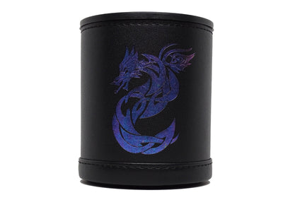 Color Shift Dice Cup - Celtic Knot Dragon