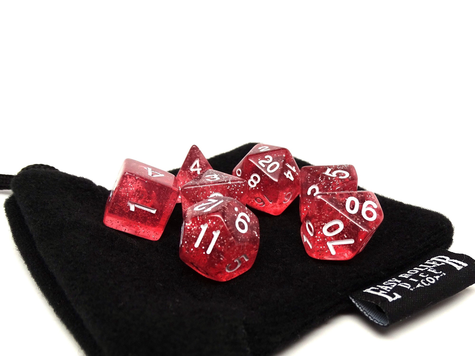 Pink Sparkle Dice Collection