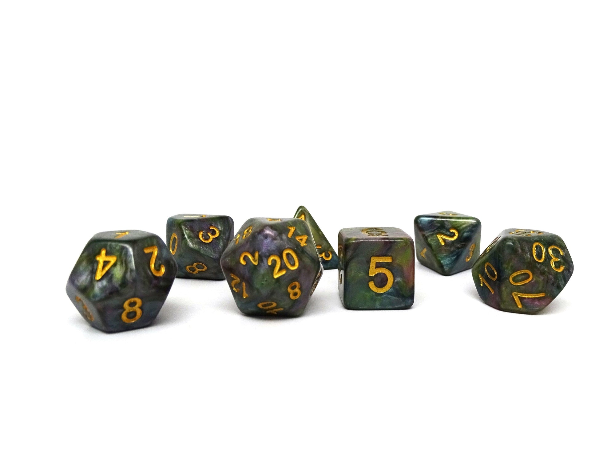 Cauldron Swirl - 7 Piece Dice Collection
